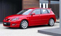 2008 Mazda Speed 3, 5 passenger sedan (670)